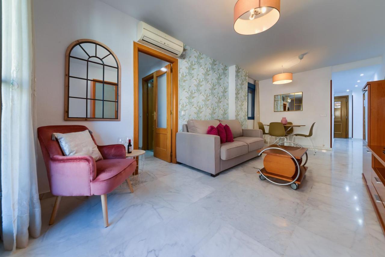 Holidays2Malaga Ayala 450 Mts From Beach & Terrace Buitenkant foto