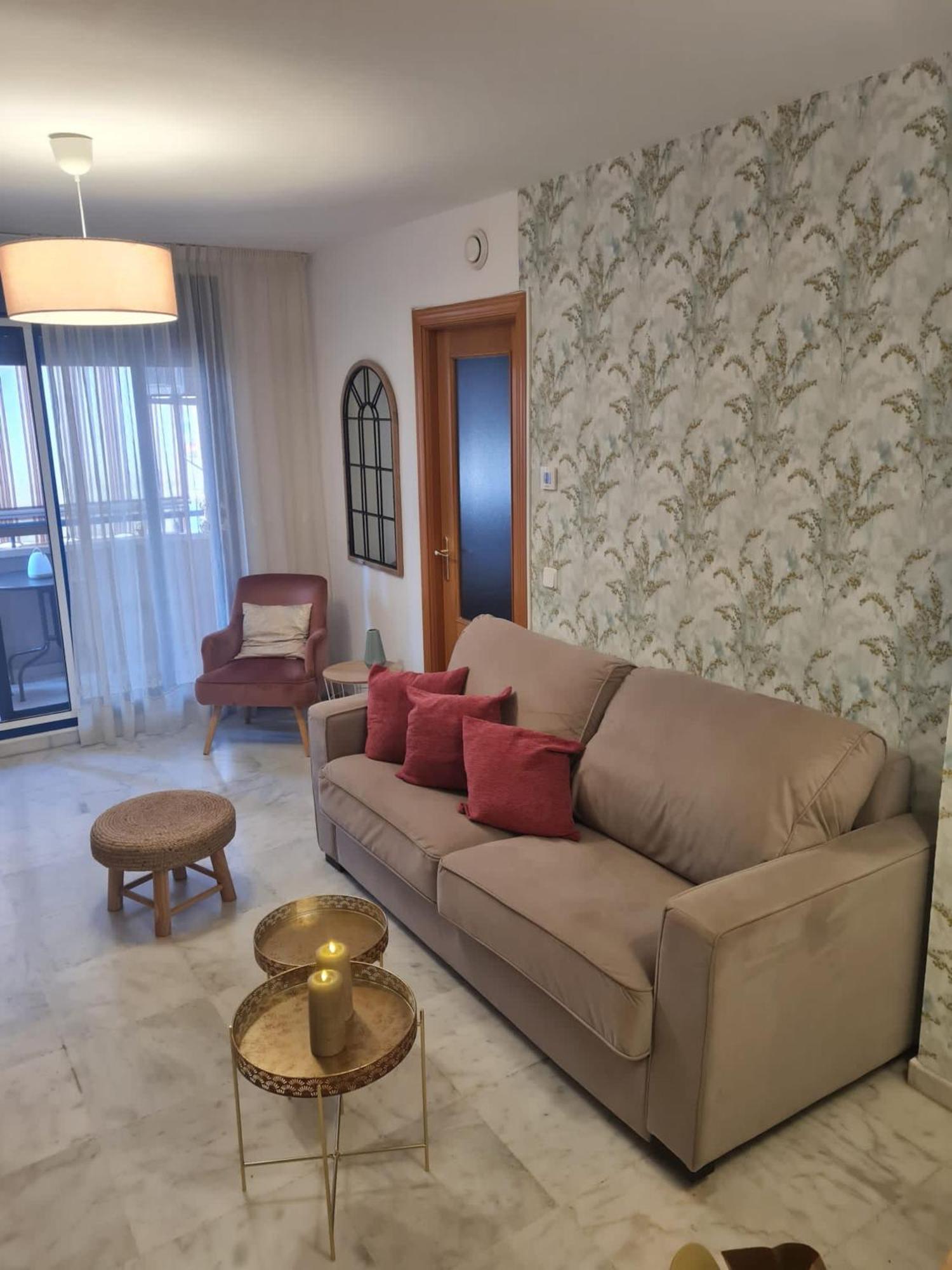 Holidays2Malaga Ayala 450 Mts From Beach & Terrace Buitenkant foto